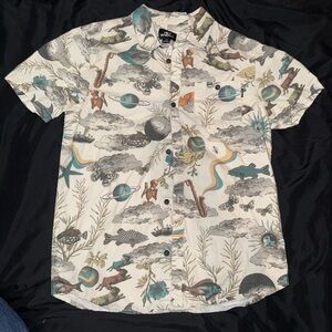 O'Neill Multicolor Graphic Button Down Shirt